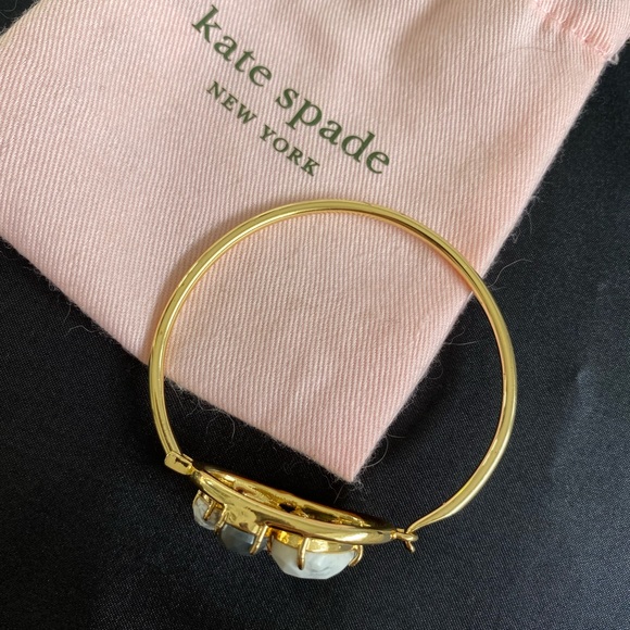 Kate Spade gem stone cuff bracelet - Picture 3 of 6